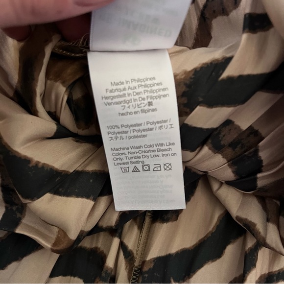 J. Crew Zebra Print Skirt in Black and Tan - Picture 5 of 7